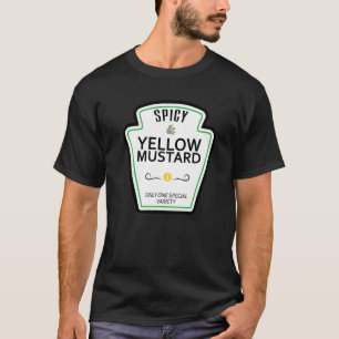 Camiseta Conjuntos de mostaza Grupo de disfraces de Hallowe