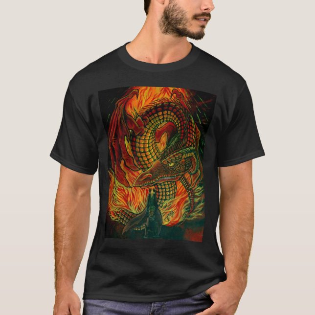 Camiseta Conjure el dragón (Anverso)