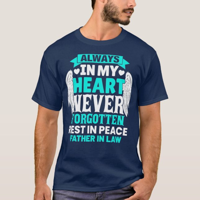 Camiseta Conmemoración De Miembro De La Familia Del Padre E (Anverso)
