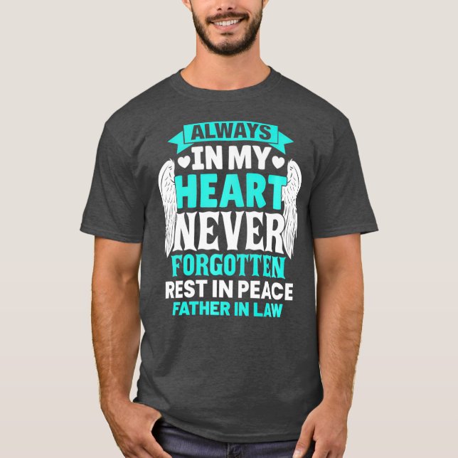 Camiseta Conmemoración De Miembro De La Familia Del Padre E (Anverso)
