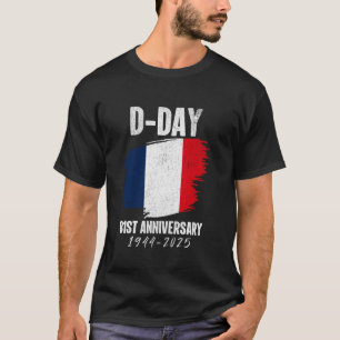 Camiseta Conmemoración del 81º Aniversario del Día D 1944-2