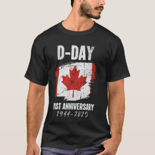 Camiseta Conmemoración del 81º Aniversario del Día D 1944-2