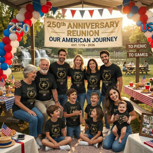 Camiseta Conmemorativa 1776–2026 Patrimonio Americano 250.º