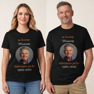 Camiseta conmemorativa con foto personalizada In L