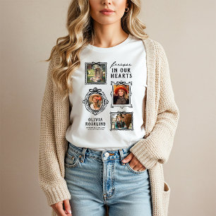 Camiseta conmemorativa de collage de fotos con mar