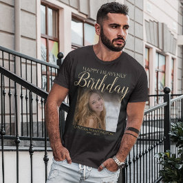 Camiseta conmemorativa de cumpleaños celestial fel