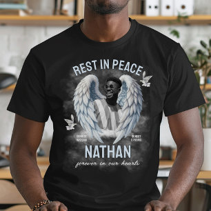 Camiseta conmemorativa de foto con alas de ángel