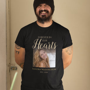 Camiseta conmemorativa de foto personalizada