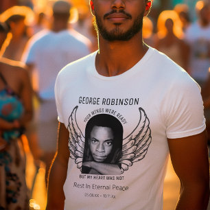 Camiseta conmemorativa de foto personalizada moder