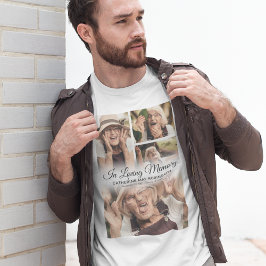 Camiseta conmemorativa de foto tributo