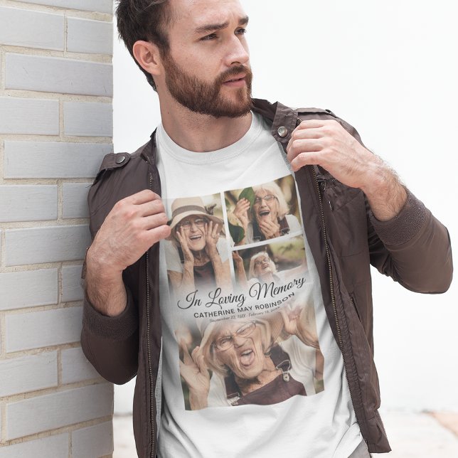 Camiseta conmemorativa de foto tributo (Subido por el creador)