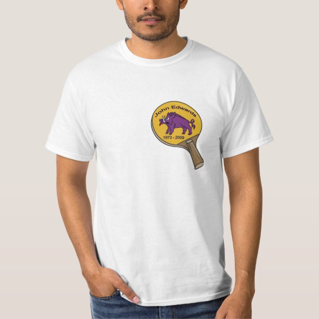 Camiseta conmemorativa de Jay Edwards (Anverso)