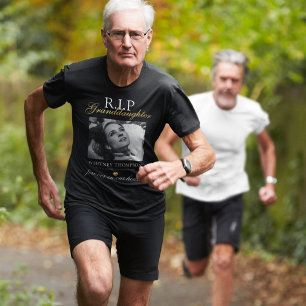 Camiseta conmemorativa de la foto de la nieta R.I.