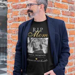 Camiseta conmemorativa de la foto de mamá R.I.P