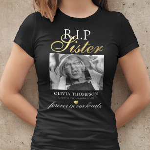 Camiseta conmemorativa de la Hermana R.I.P