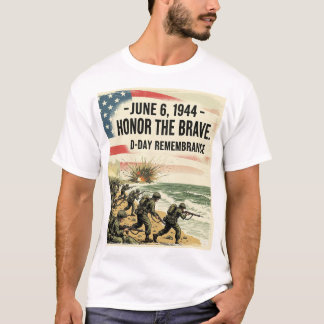 Camiseta conmemorativa del Día D