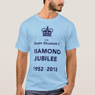 Camiseta conmemorativa del jubileo de diamante