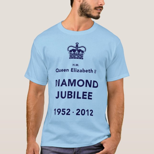 Camiseta conmemorativa del jubileo de diamante (Anverso)