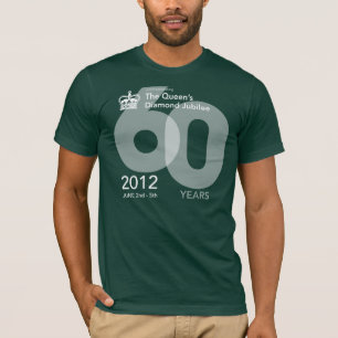 Camiseta conmemorativa del jubileo de diamante