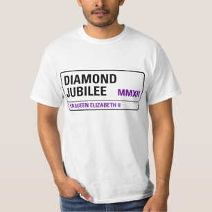 Camiseta conmemorativa del jubileo de diamante