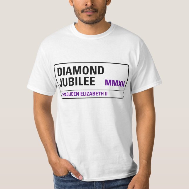 Camiseta conmemorativa del jubileo de diamante (Anverso)