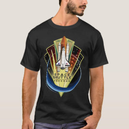 Camiseta conmemorativa del transbordador espacial