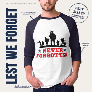 Camiseta conmemorativa Nunca Olvidado