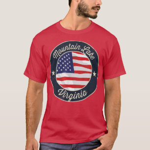 Camiseta conmemorativa patriótica de Mountain Lake