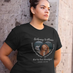 Camiseta conmemorativa personalizada con foto de c
