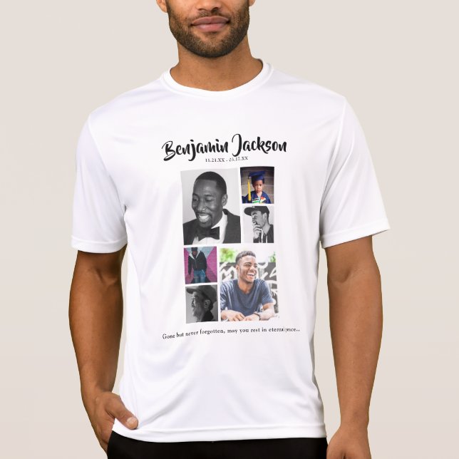 Camiseta conmemorativa personalizada de 7 Collages (Anverso)