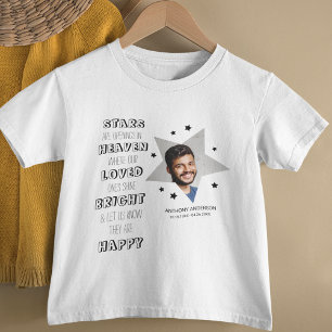 Camiseta conmemorativa personalizada de la foto de