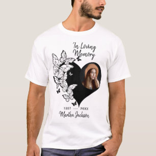 Camiseta conmemorativa personalizada moderna con f