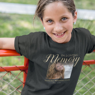 Camiseta conmemorativa personalizada para niños co