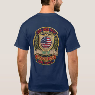 Camiseta conmemorativa personalizada USA 2026 - 19