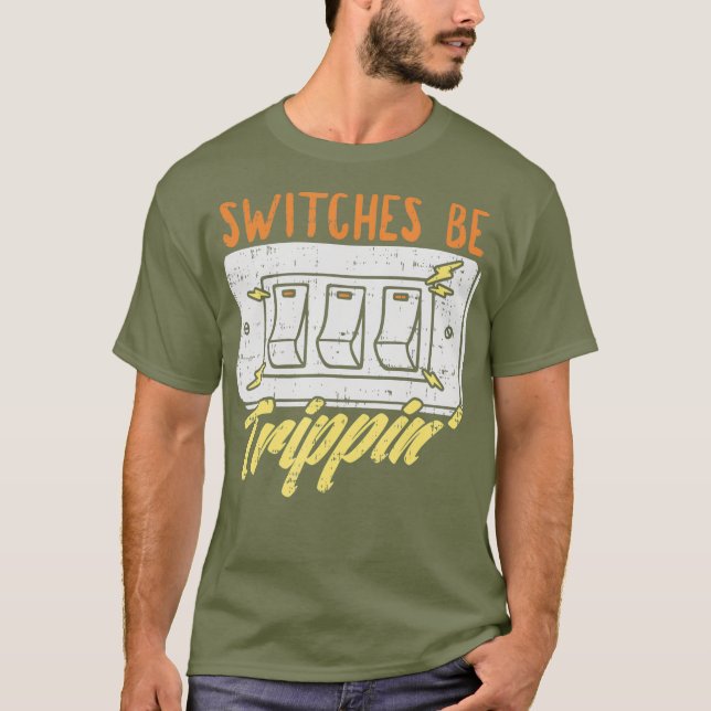 Camiseta Conmutadores Be Trippin (Anverso)