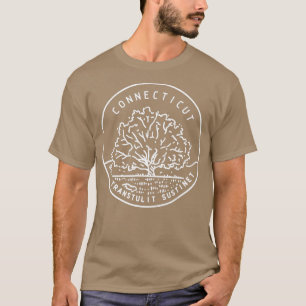 Camiseta Connecticut 1788 Estado de Connecticut