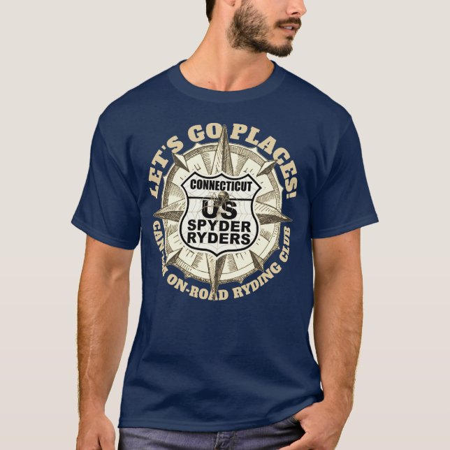 Camiseta Connecticut Chapter - Let's Go Places! (Anverso)