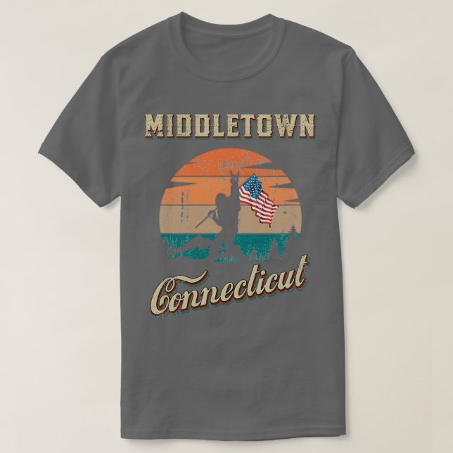 Camiseta Connecticut de Middletown (Diseño del anverso)