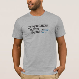 Camiseta Connecticut está para los snobs
