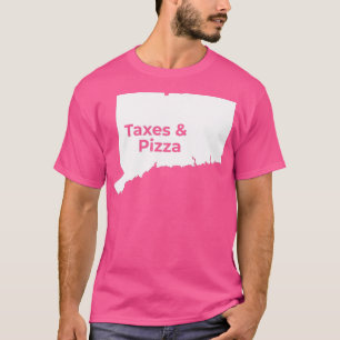 Camiseta Connecticut Impuestos Connecticut Pizza