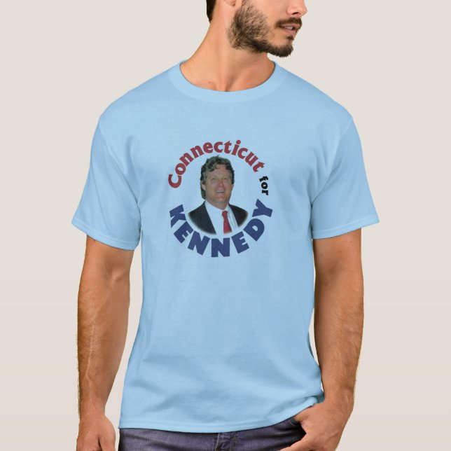Camiseta Connecticut para Kennedy (Anverso)