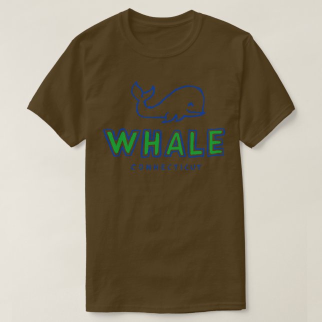 Camiseta Connecticut Whaleeee 1 (Diseño del anverso)