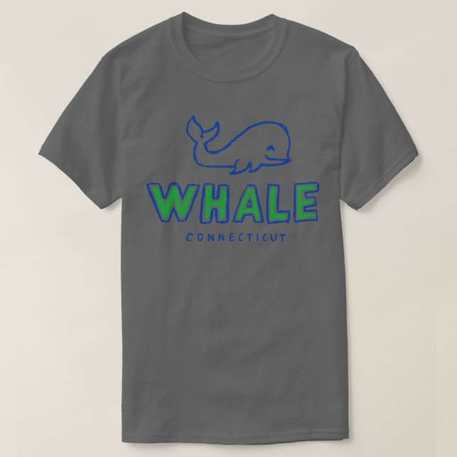 Camiseta Connecticut Whaleeee 1 (Diseño del anverso)