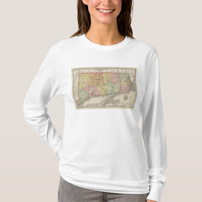 Camiseta Connecticut y Rhode Island (Anverso)