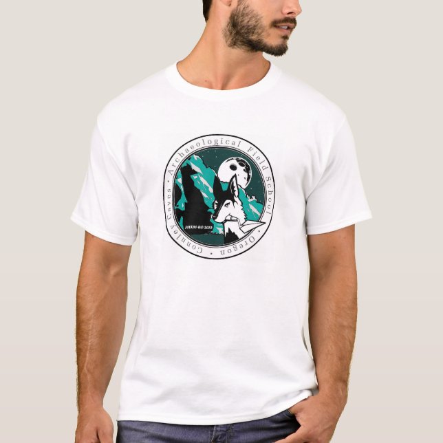 Camiseta Connley excava la escuela arqueológica 2015 del (Anverso)