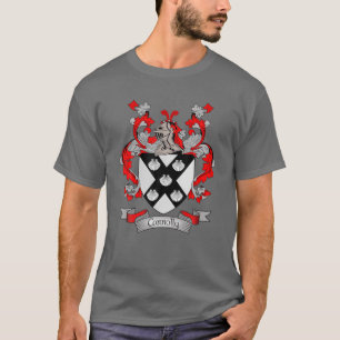Camiseta Connolly Coat Of Arms   Connolly Surname Family Cr