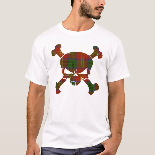 Camiseta Connolly Tartan Skull No Banner Shirt (Anverso)