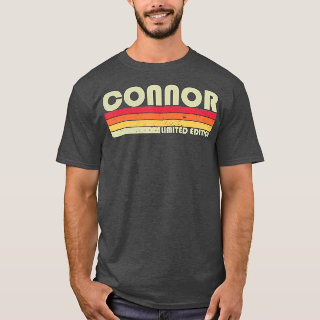 Camiseta CONNOR Gift Name Personalized Funny Retro (Anverso)