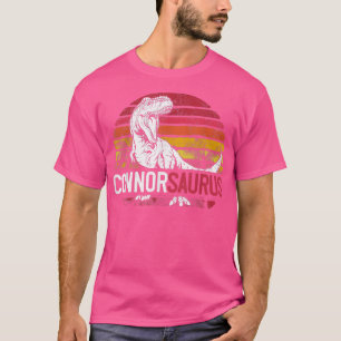 Camiseta Connor Saurus Personalizado T Re Nombre Navidades 