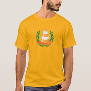Camiseta Cono de construcción de tráfico de carretera de se